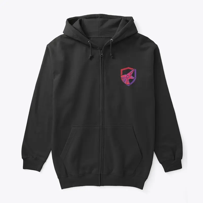 TCM Security Zip Hoodie Black